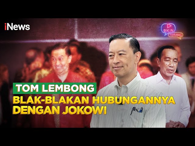 Tom Lembong Blak-blakan Soal Kedekatannya dengan Jokowi, Malah Jadi Timses Anies