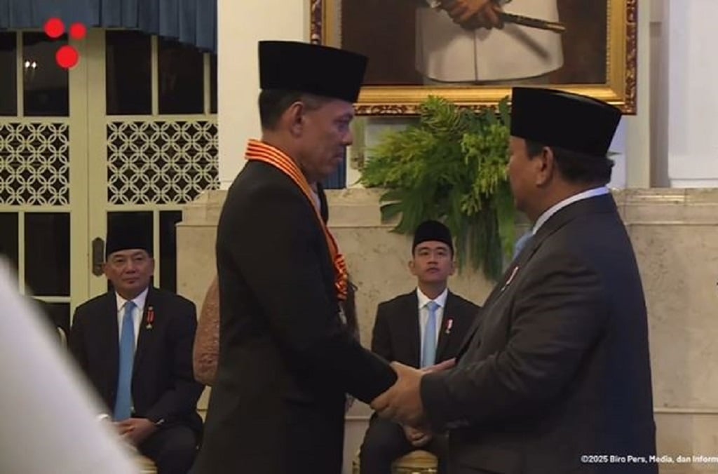 Aries Marsudiyanto Dapat Tanda Kehormatan Bintang Sakti dari Presiden Prabowo