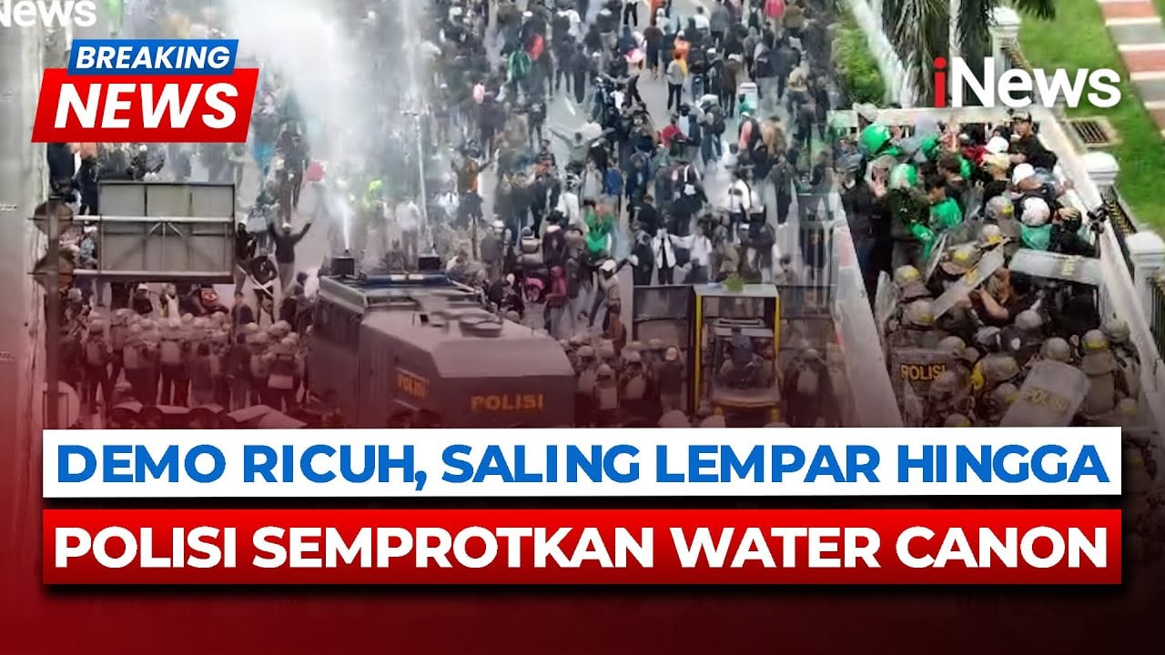 Kabar Terbaru Demo di Depan Gedung DPR, Ricuh hingga Kibarkan Bendera One Piece