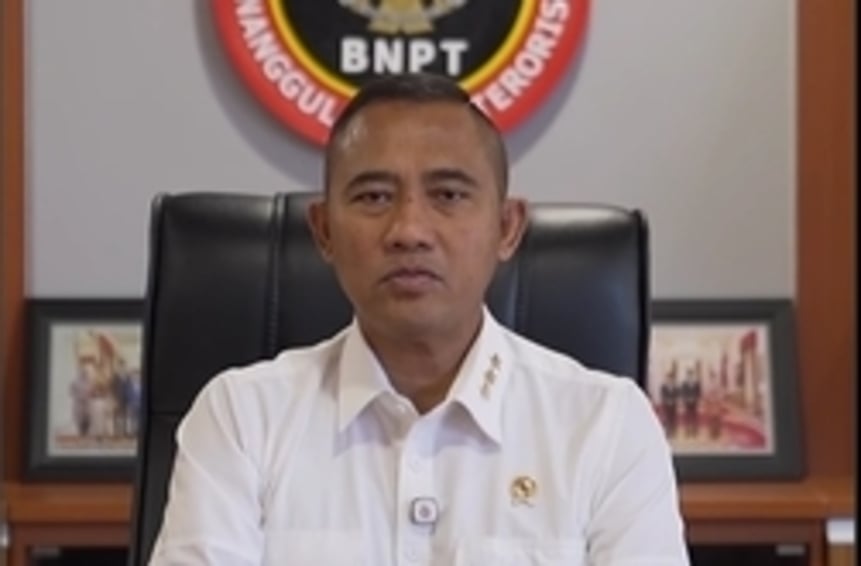 Prabowo Lantik Eddy Hartono Jadi Kepala BNPT