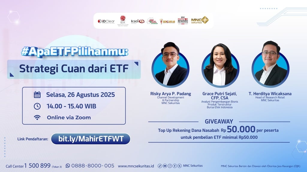 H-1, Ayo Daftar Kelas Online #ApaETFPilihanmu: Strategi Cuan dari ETF!
