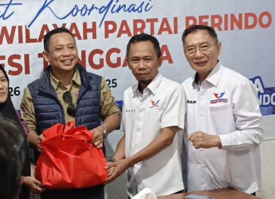 Rakor di Kendari, Partai Perindo Sulteng Siapkan Verifikasi dan Bagikan Sembako
