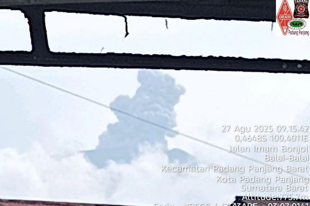 Gunung Marapi Masih Fluktuatif Pascaerupsi, Status Tetap Level II Waspada