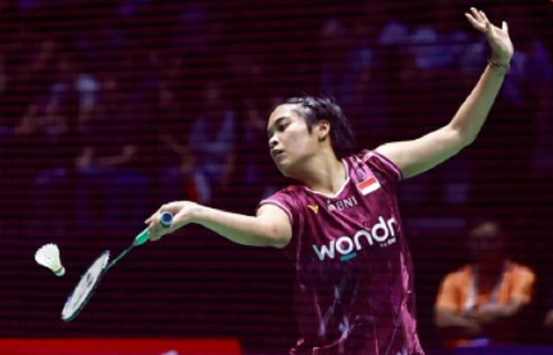Gregoria Menggila di Paris! Hajar Wakil Denmark dan Lolos ke 16 Besar BWF World Championships 2025