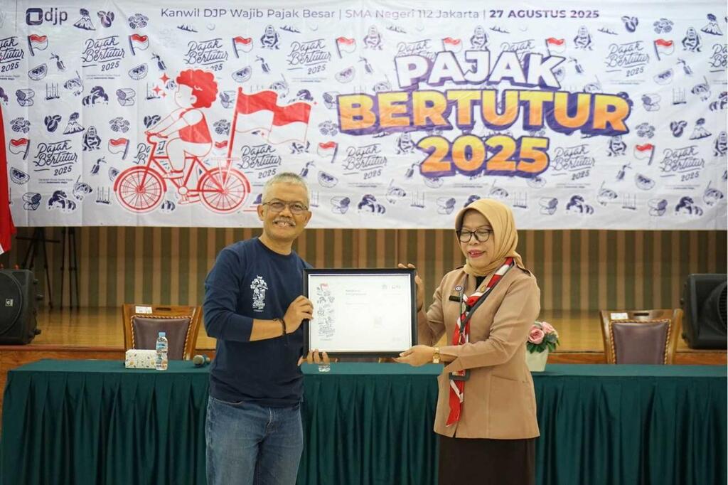 Gandeng SMAN 112 Jakarta, Kanwil LTO Gelar Pajak Bertutur 2025