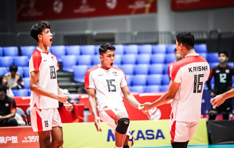 Hasil Kejuaraan Dunia Voli U-21 2025: Indonesia Libas Puerto Rico Tiga Set Langsung!