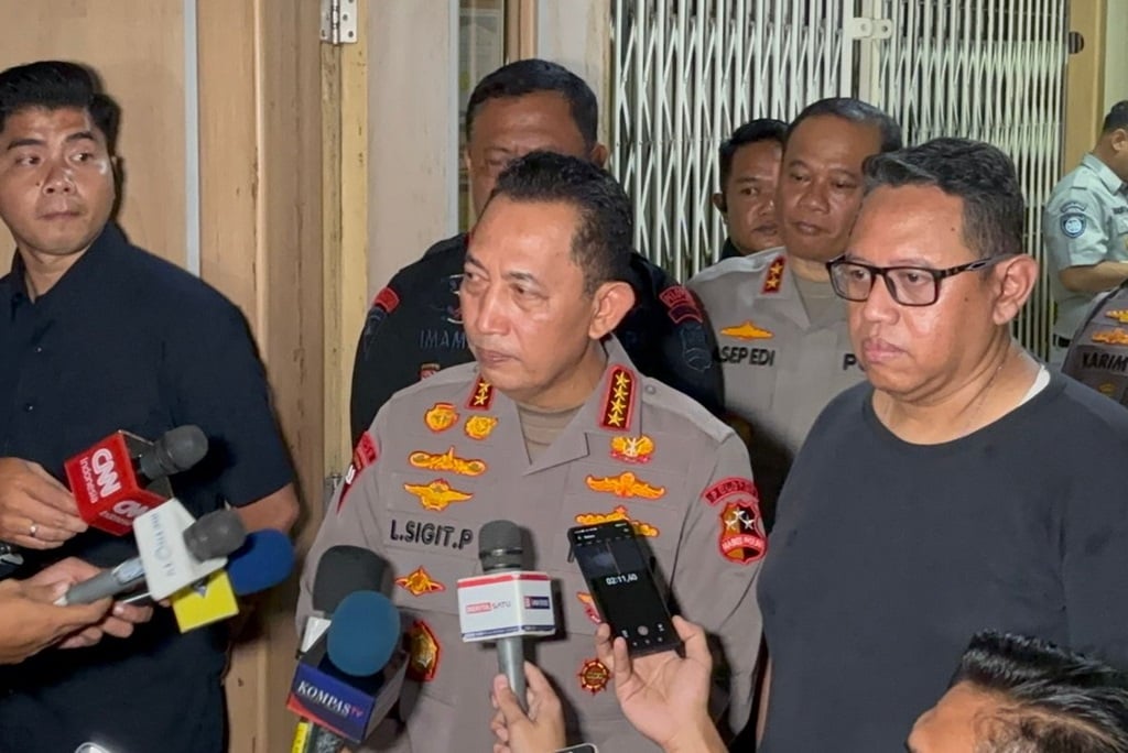 Kapolri Sampaikan Dukacita ke Keluarga Driver Ojol yang Tewasnya Dilindas Rantis