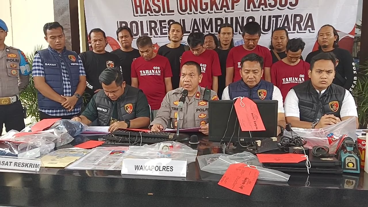 4 Pelaku Sindikat SIM Palsu Lintas Provinsi Ditangkap di Lampung Utara, Raup Omzet Ratusan Juta