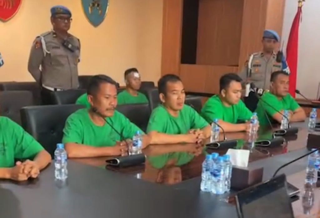 Ini Tampang 7 Anggota Polri yang Lindas Driver Ojol Affan hingga Tewas