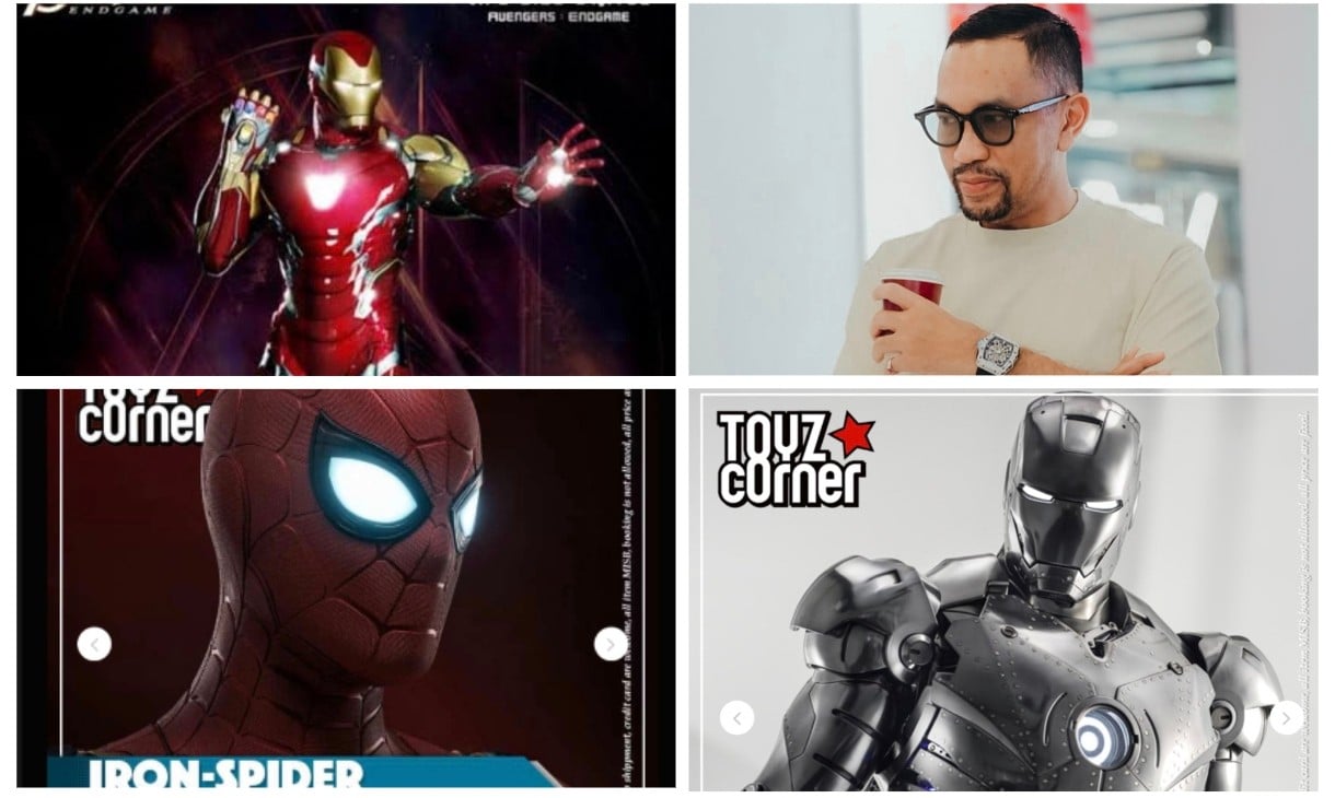 Rumah Digeruduk Massa, Koleksi Patung Iron Man Ahmad Sahroni Seharga Ratusan Juta Rupiah Ludes 