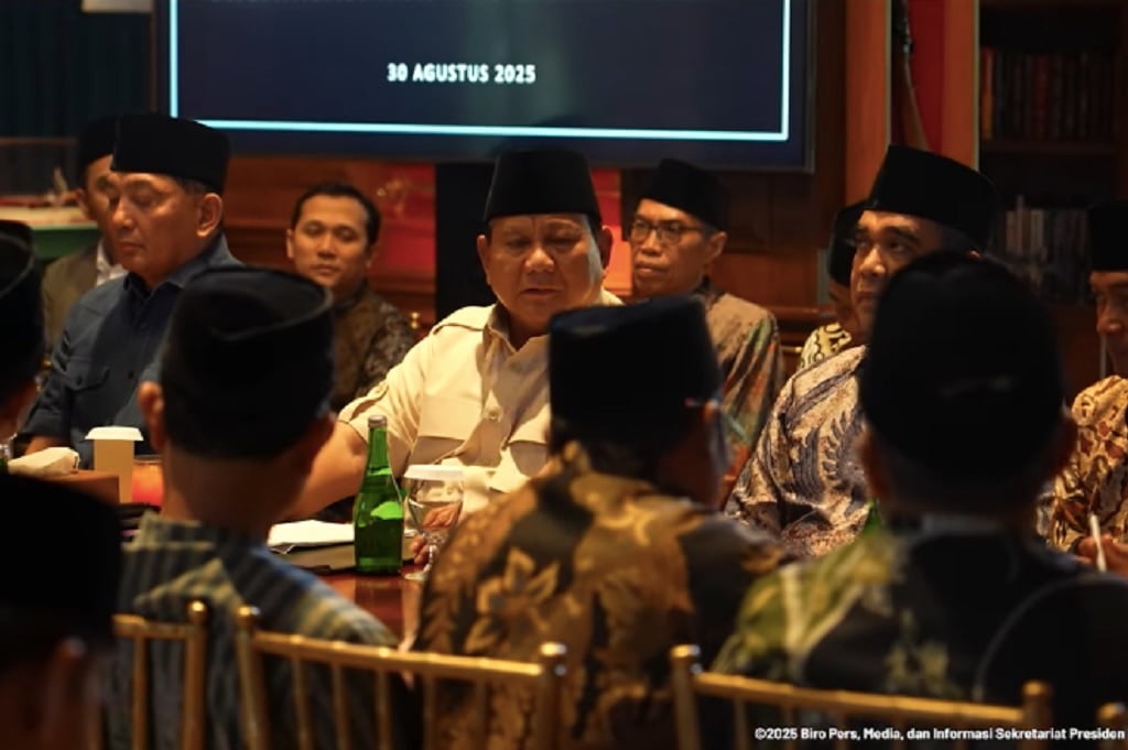 Bertemu Presiden Prabowo, 16 Ormas Islam Sepakat Tenangkan Masyarakat