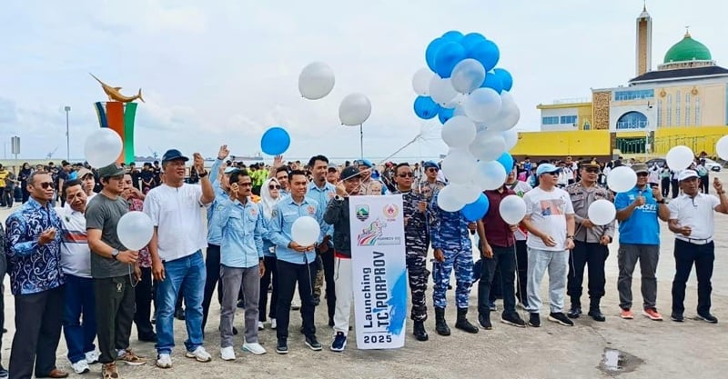 Sambut Porprov Kalsel ke-12, Pemkab Kotabaru Gelar Launching TC Kontingen