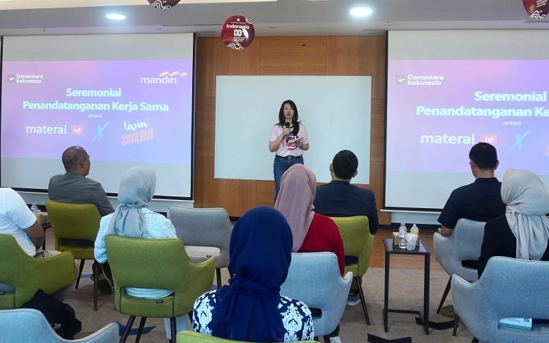 Gandeng Materai.ID, Bank Mandiri Perkuat Penerimaan Negara Lewat  e-Meterai