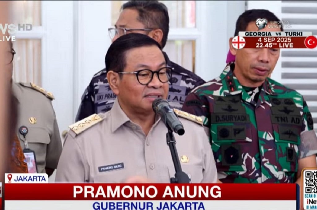 Pramono Ungkap Kerugian akibat Demo Rusuh di Jakarta Capai Rp55 Miliar