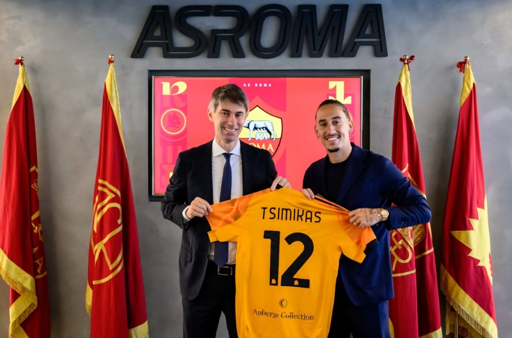 Tinggalkan Liverpool, Tsimikas Resmi Gabung AS Roma