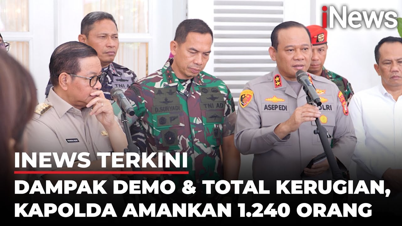 Pramono: Kerugian usai Demo di Jakarta Rp55 Miliar!