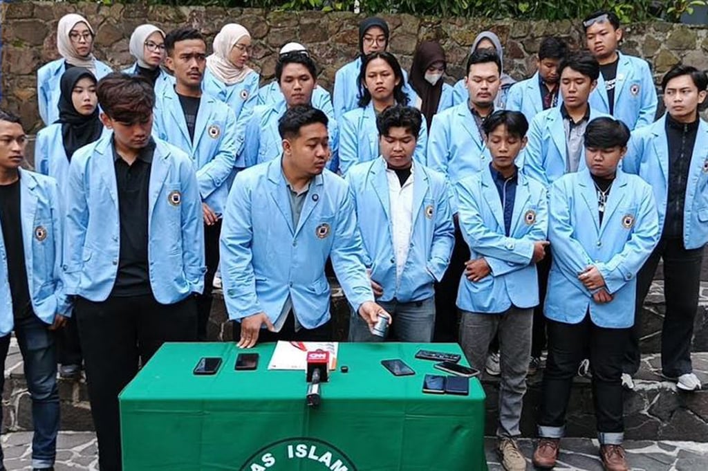 Soal Blokade Jalan saat Demo hingga Insiden Gas Air Mata, Ini Kata BEM Unisba
