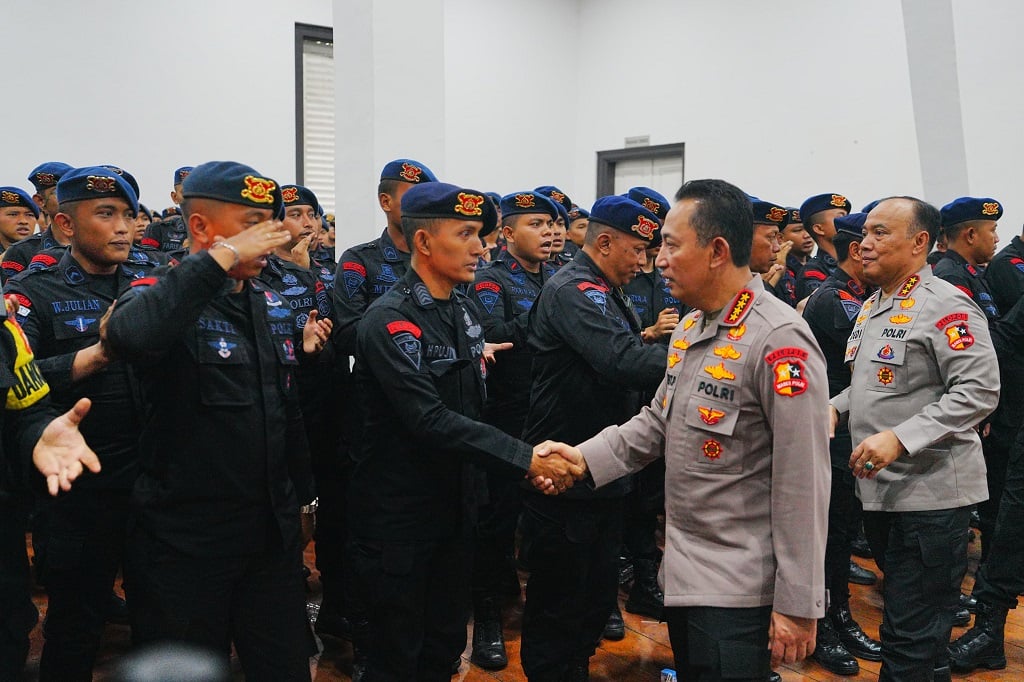 Kapolri Datangi Mako Brimob Kwitang: Saya Bangga Rekan-rekan Pertahankan Markas