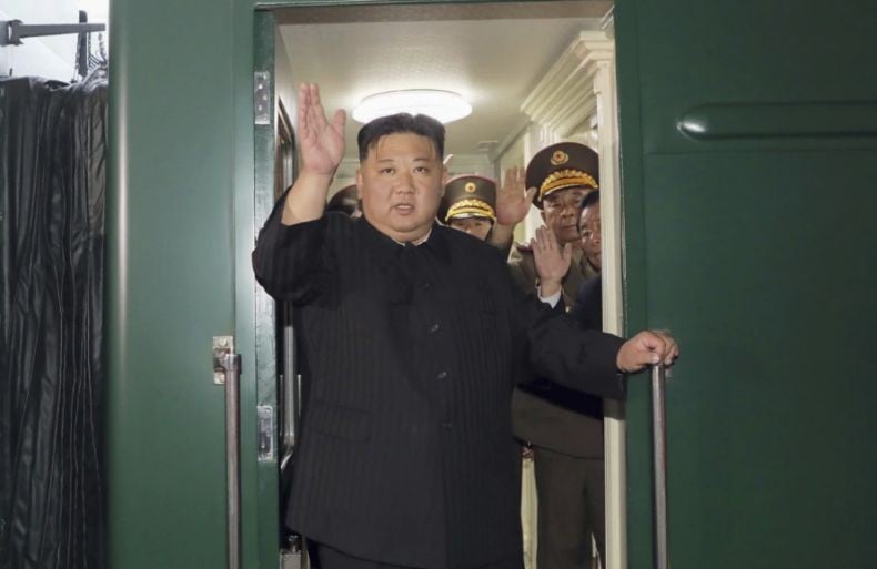 Pemimpin Korea Utara Kim Jong Un Tiba di Beijing Naik Kereta Api