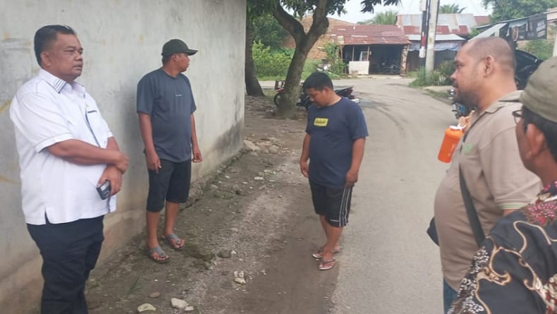 Respons Aduan Warga, Legislator Perindo Dorong Pemkot Medan Benahi Jalan dan Bangun Drainase