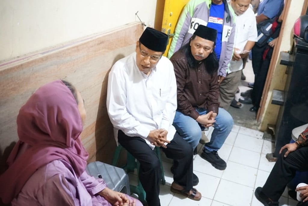 Said Aqil Takziah ke Rumah Affan, Tekankan Pentingnya Komunikasi Elite dengan Rakyat