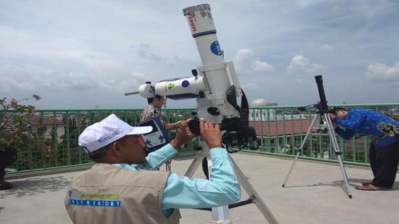 Pusat Astronomi Assalaam Sukoharjo Gelar Pengamatan Gerhana Bulan Total 7–8 September 2025