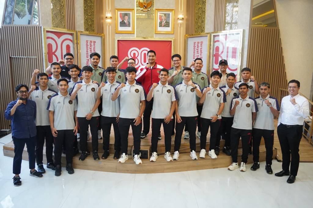 Menpora Dito Lepas Timnas Futsal Indonesia ke CFA International Tournament 2025