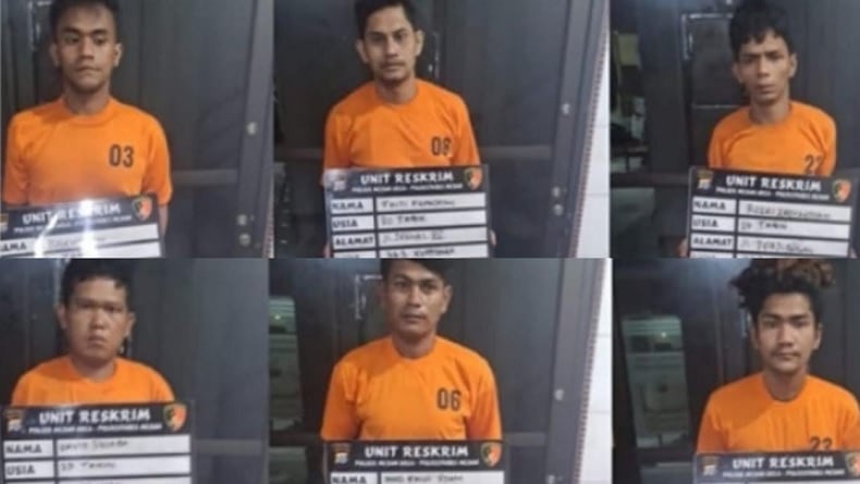 6 Pencuri di Sekolah Medan Ditangkap, 3 Ditembak karena Melawan