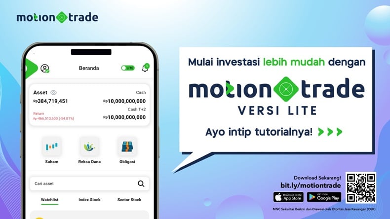 Mulai Investasi Saham Lebih Mudah dengan MotionTrade Lite, Intip Caranya!
