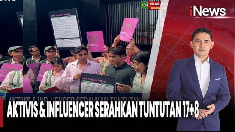 Aktivis dan Influencer Serahkan Tuntutan 17+8 ke DPR, Minta Diselesaikan hingga 5 September
