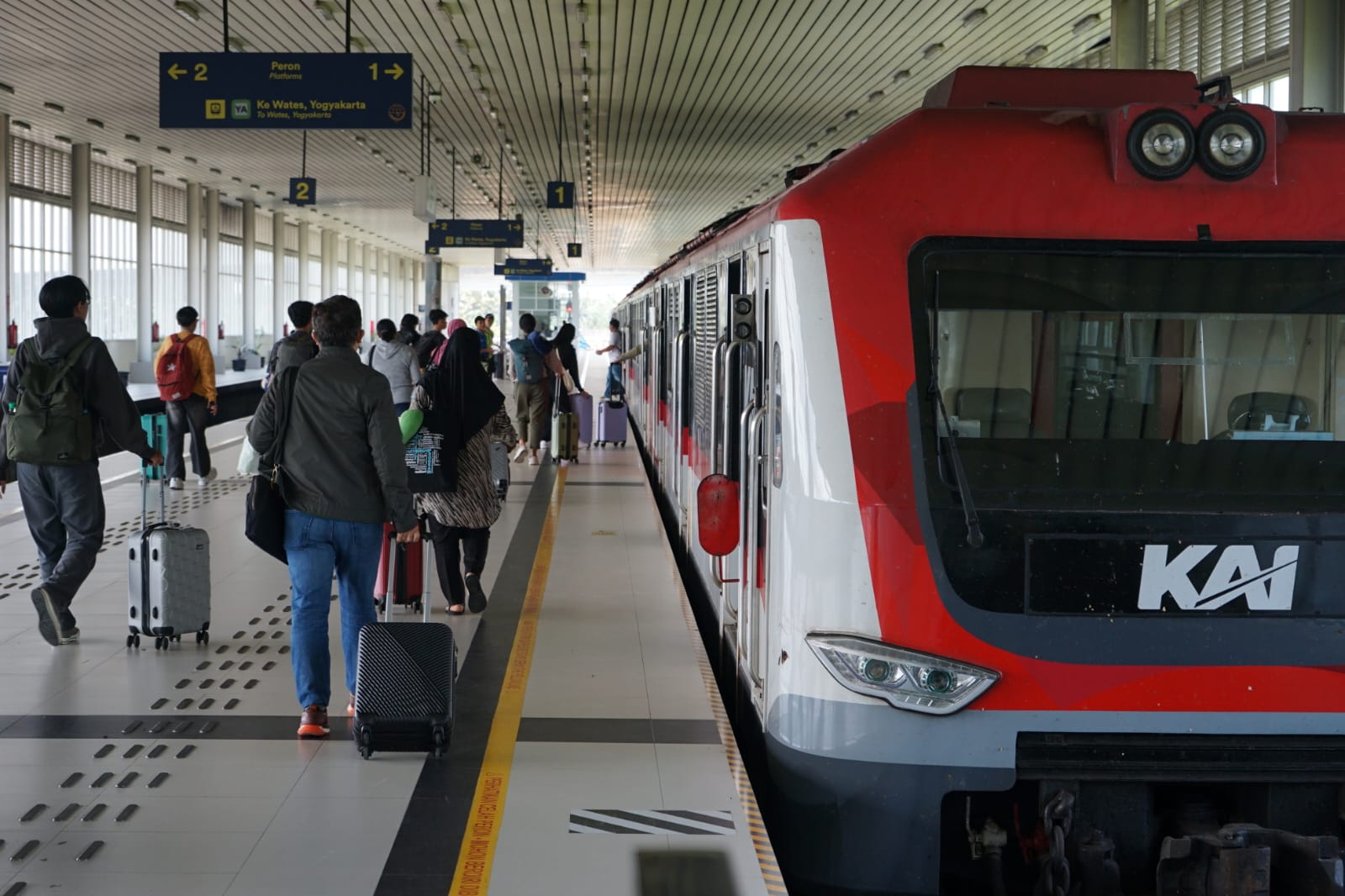 Libur Panjang Maulid Nabi, KAI Catat Peningkatan Penumpang Signifikan di Yogyakarta dan Solo