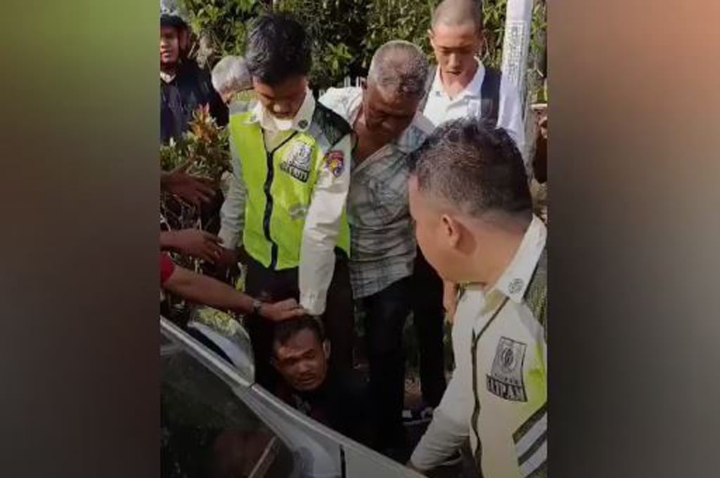 Pelaku Begal di Muaro Jambi Nyaris Tewas Diamuk Massa, Beraksi dengan Todongkan Pisau