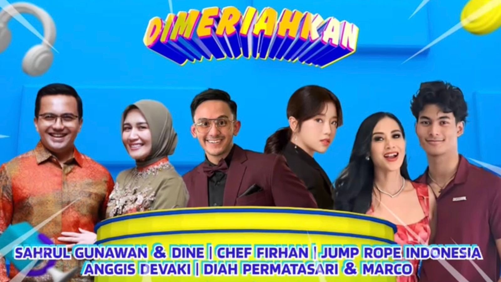 Nostalgia Bersama Sahrul Gunawan dan Diah Permatasari di Dahsyatnya Weekend Minggu Ini!