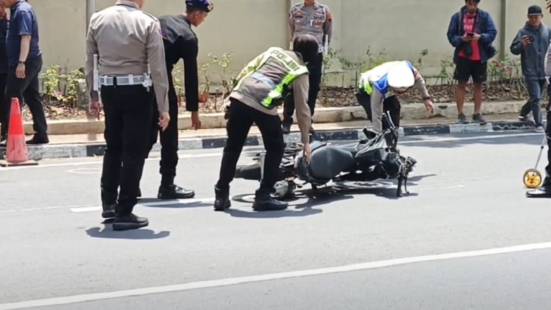 Polisi Gelar Olah TKP Kecelakaan Maut Mahasiswa UNNES usai Demo