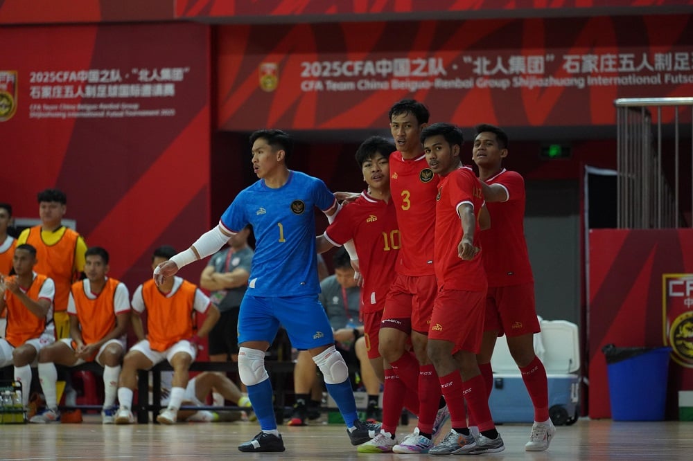 Timnas Futsal Indonesia Bantai Myanmar 5-0 di CFA 2025! Strategi Jitu Amril Daulay Berbuah Manis
