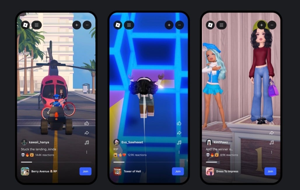 Roblox Bikin Aplikasi Video Pendek Pesaing TikTok dan Reels Instagram, Ini Namanya