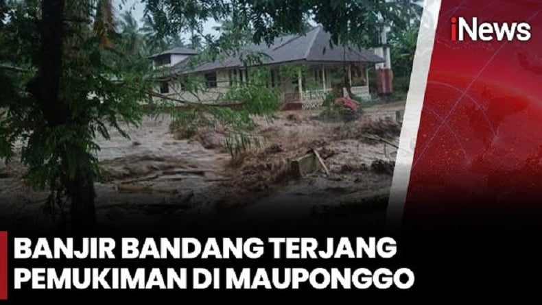 Banjir Bandang Terjang Nagekeo, 3 Orang Tewas 4 Hilang