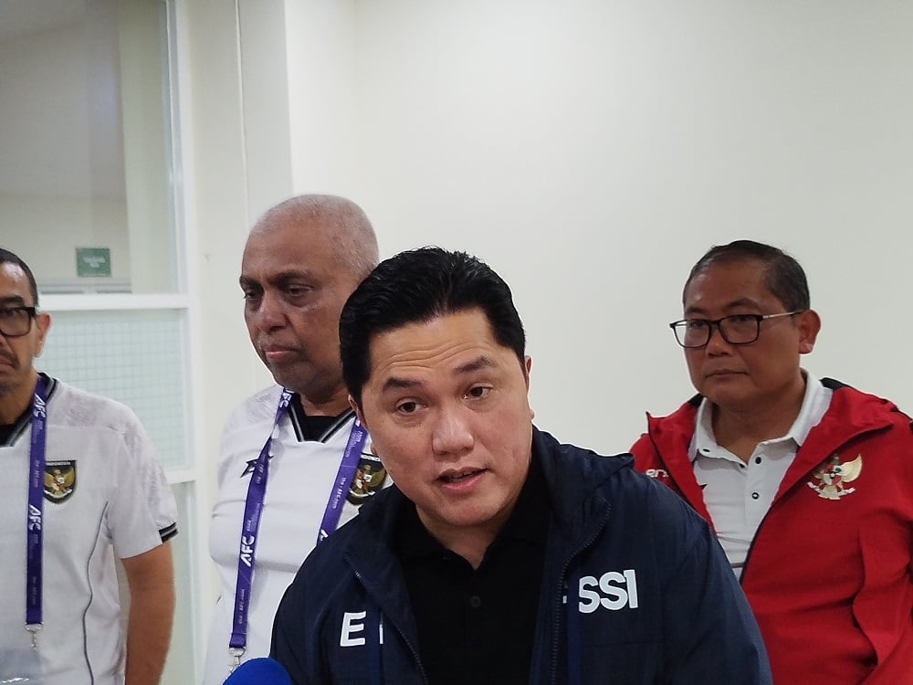 Erick Thohir Respons Keras Kritik Gerald Vanenburg soal Jam Terbang Pemain Muda