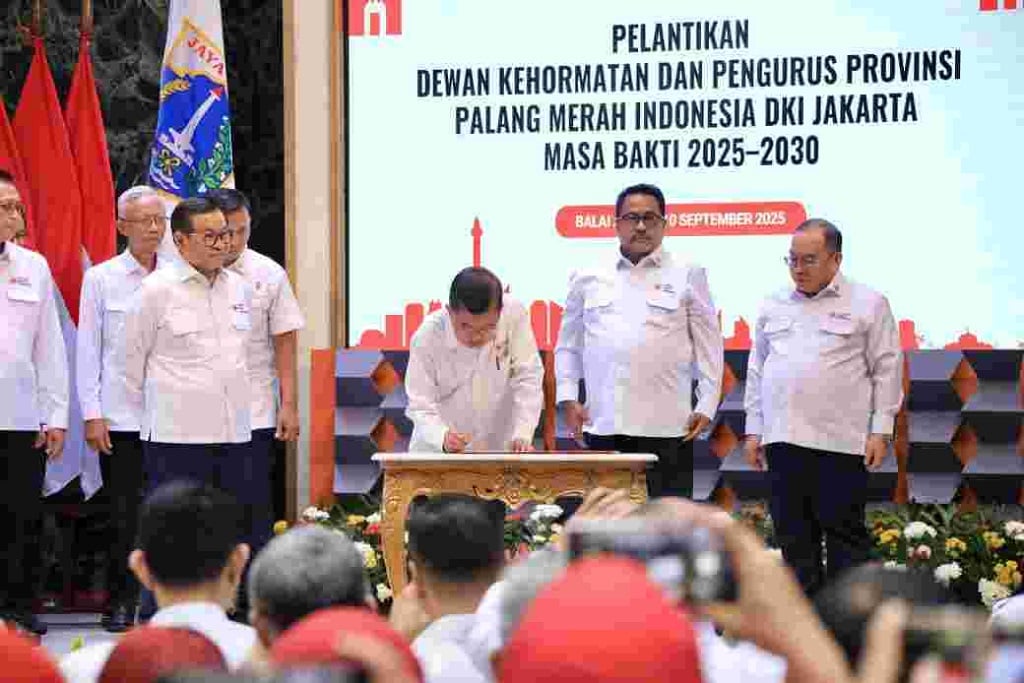 JK Lantik Beky Mardani Ketua PMI Jakarta, Rano Karno Ketua Dewan Kehormatan