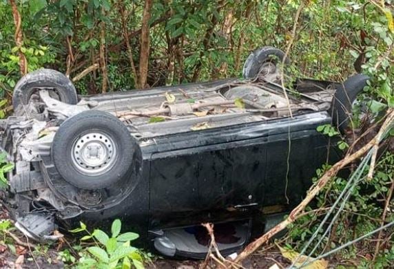 Kecelakaan di Bantul, Minibus Terguling ke Jurang gegara Sopir Ngantuk