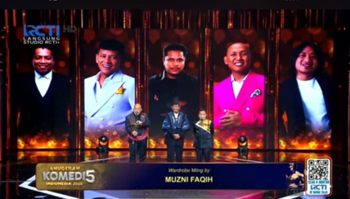 Daftar Lengkap Pemenang ANUKOM 2025, Praz Teguh Raih Komika Terfavorit