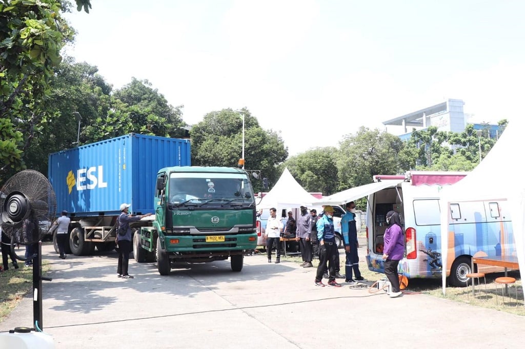 17 Truk Barang Gagal Uji Emisi di Kawasan Industri Pulogadung, Denda Rp50 Juta Menanti