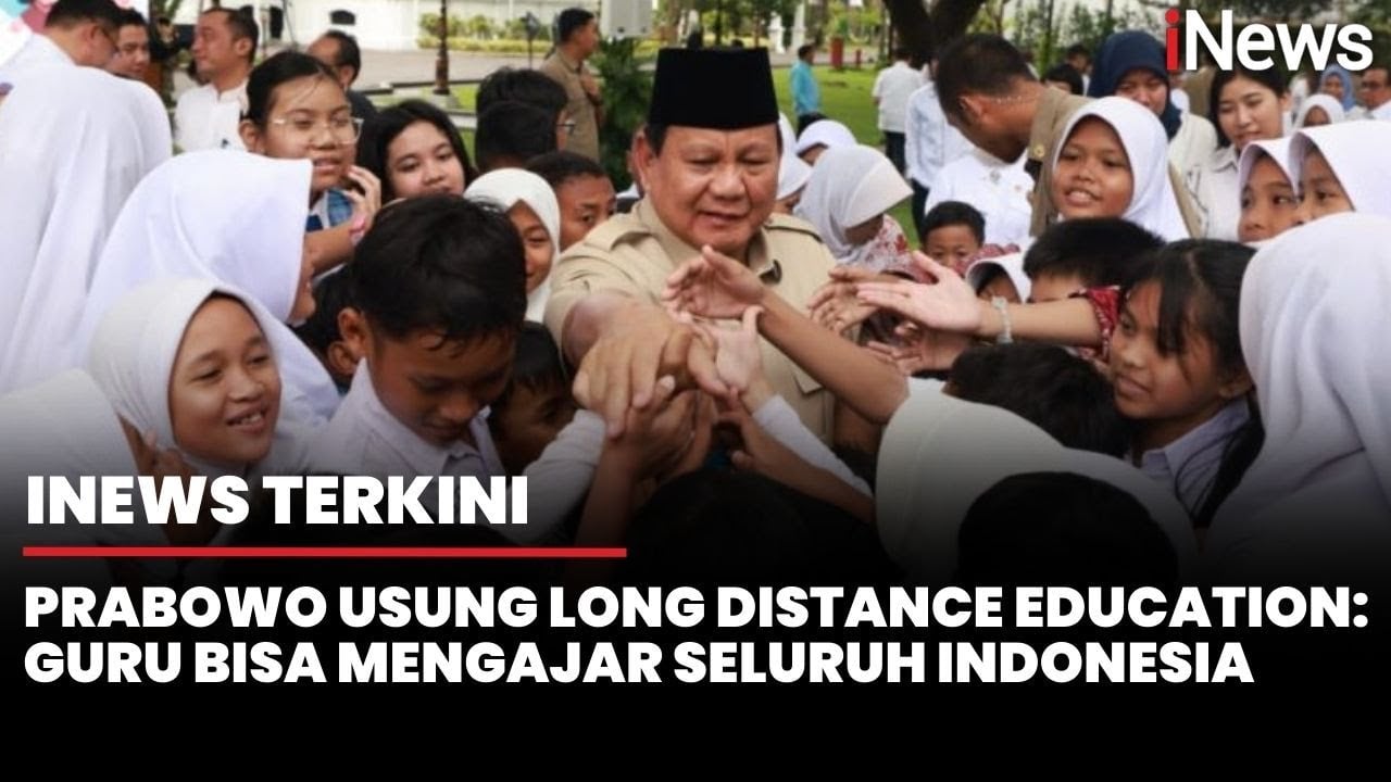 Long Distance Education ala Prabowo untuk Atasi Kekurangan Guru, Apa Itu?