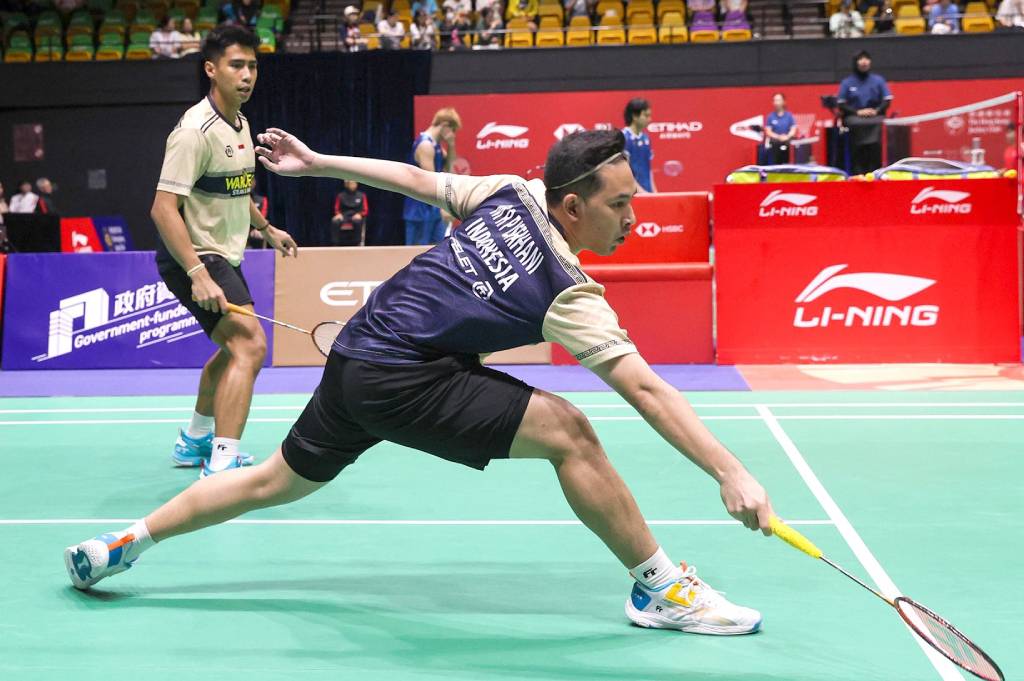 Sabar/ Reza Singkirkan Hoki/Kobayashi di 16 Besar Hong Kong Open 2025