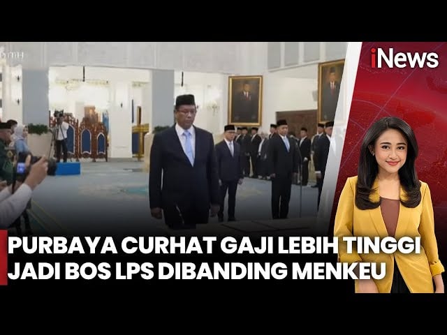 Purbaya Blak-blakan: Gaji Menteri Keuangan Ternyata Lebih Kecil dari LPS!