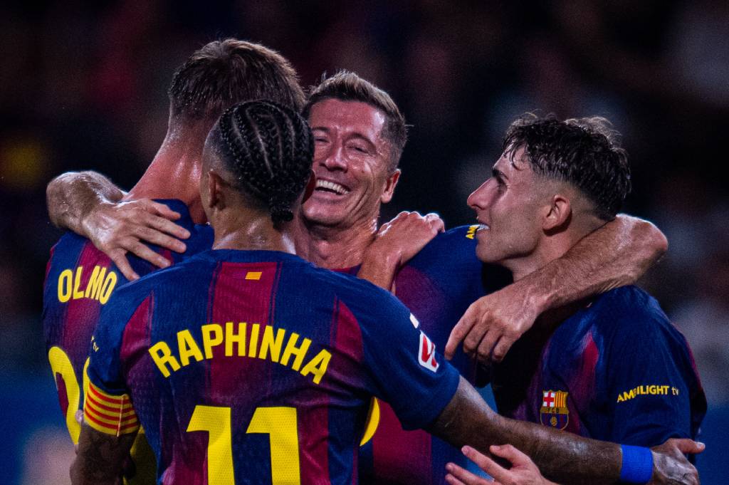 Hasil Barcelona vs Valencia: Blaugrana Pesta 6 Gol, Lewandowski dan Rapinha Jadi Bintang