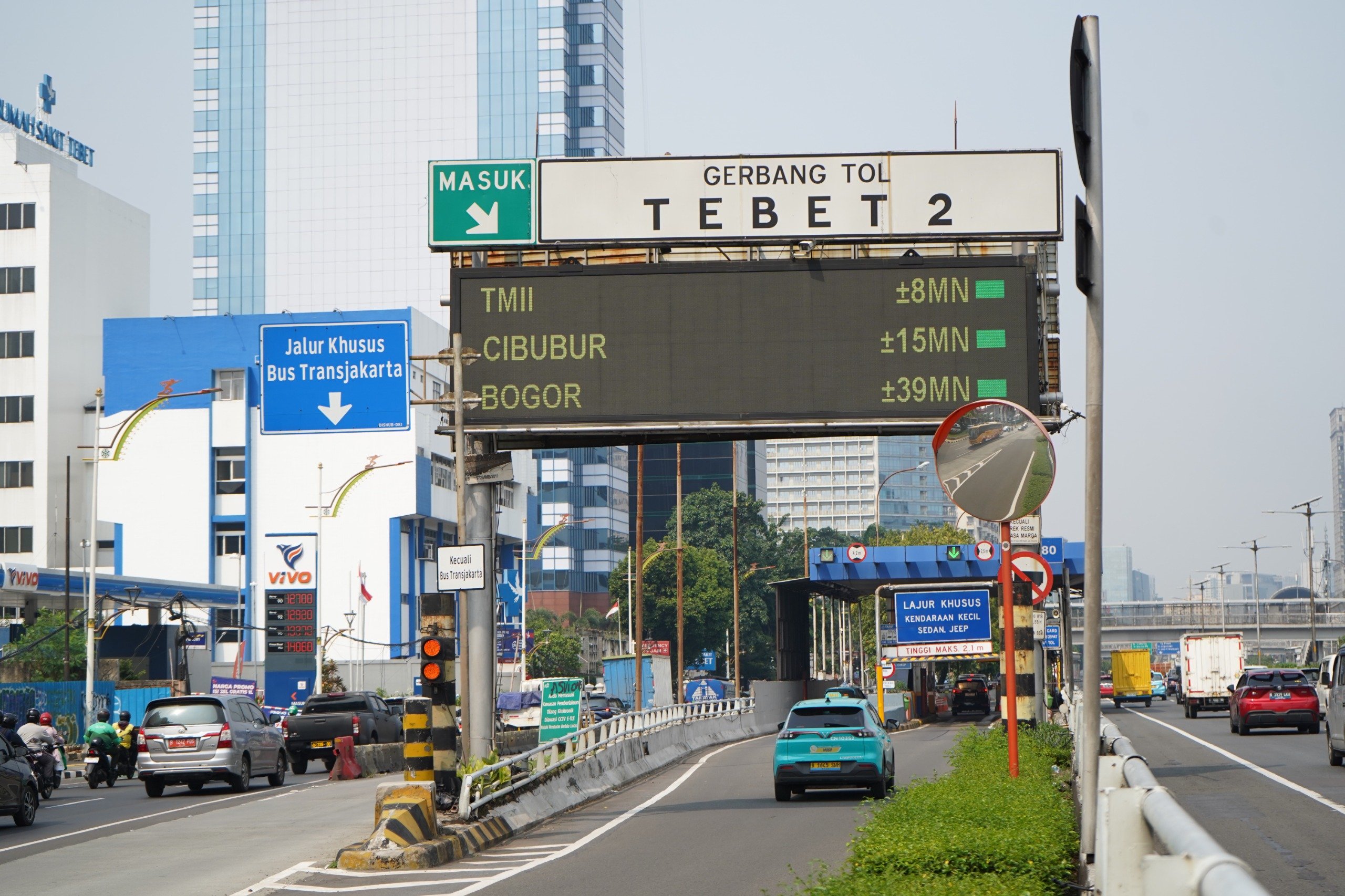 Pembatasan Akses Masuk Gerbang Tol untuk Kendaraan Non Golongan I dan Bus di Ruas Tol Dalam Kota