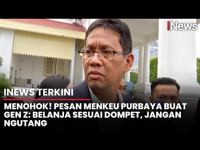 Pesan Menkeu Purbaya untuk Gen Z: Belanja Sesuai Kantong, Jangan Ngutang!