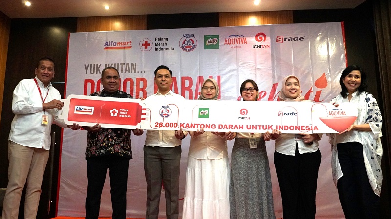 Ulang Tahun ke-26, Alfamart Kumpulkan 26 Ribu Kantong Darah di 34 Daerah