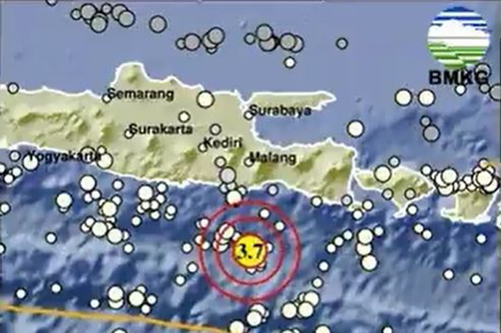 Gempa Terkini Magnitudo 3,7 Guncang Malang Jatim